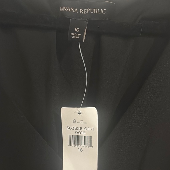 Banana Republic Black Sleeveless A-line Midi Dress - Picture 2 of 6